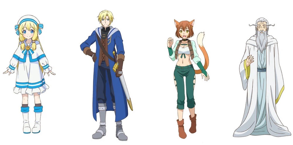 Kami-tachi ni Hirowareta Otoko - personaggi Kami-tachi ni Hirowareta Otoko - personaggi